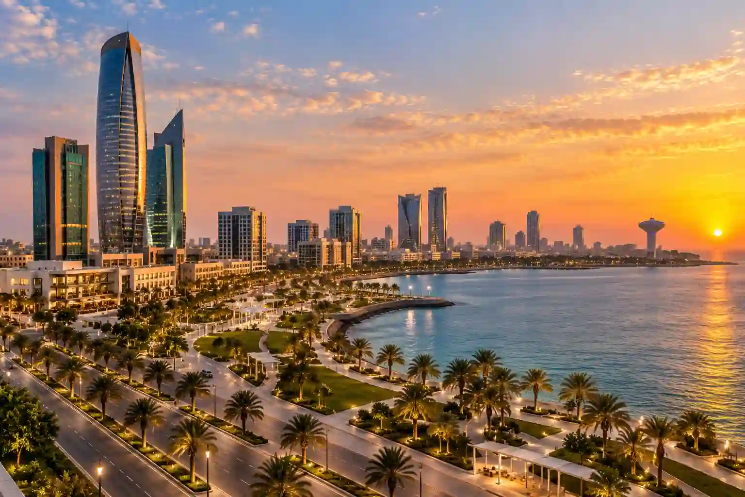 Illustrative Jeddah city setting